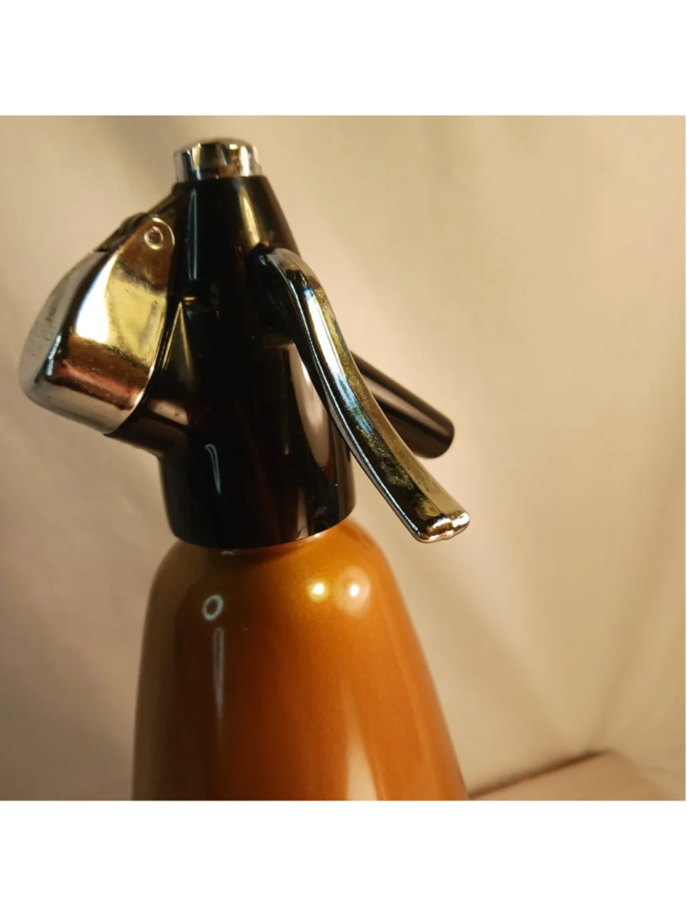 Sparklets BOC Gold Copper Soda Syphon 1950s England